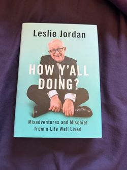 Leslie Jordan How Y’all Doing? Signed Hardback
