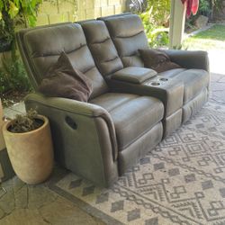 Rocker Recliner Sofa 