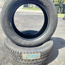 Pair Of Bridgestone Dueler H/L Tires 275/55/20  $300 Mount And Balance 