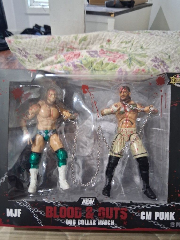 Aew " DOG COLLAR MATCH " 2 Pack $65 (Pick Up)