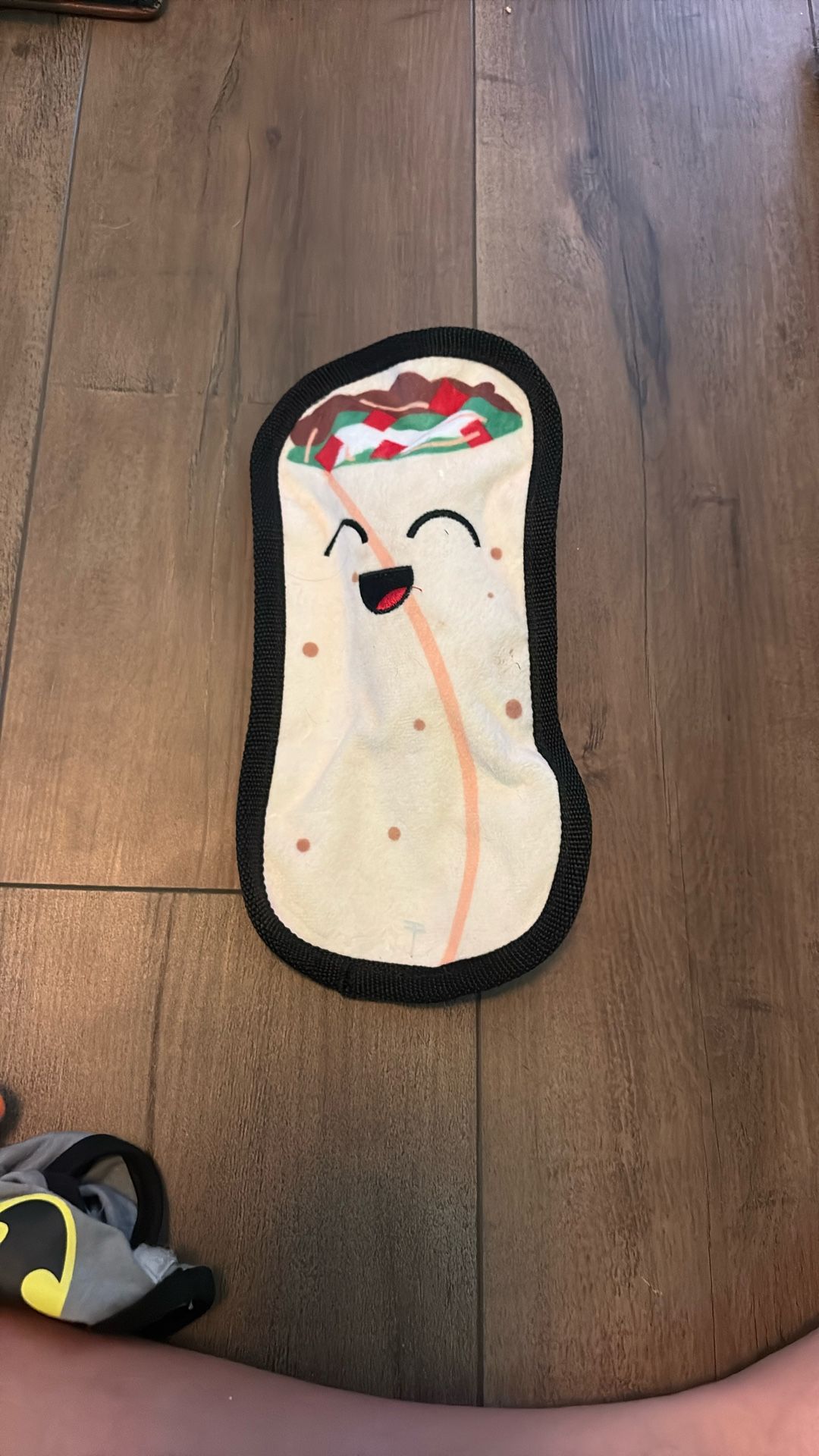 burrito dog toy