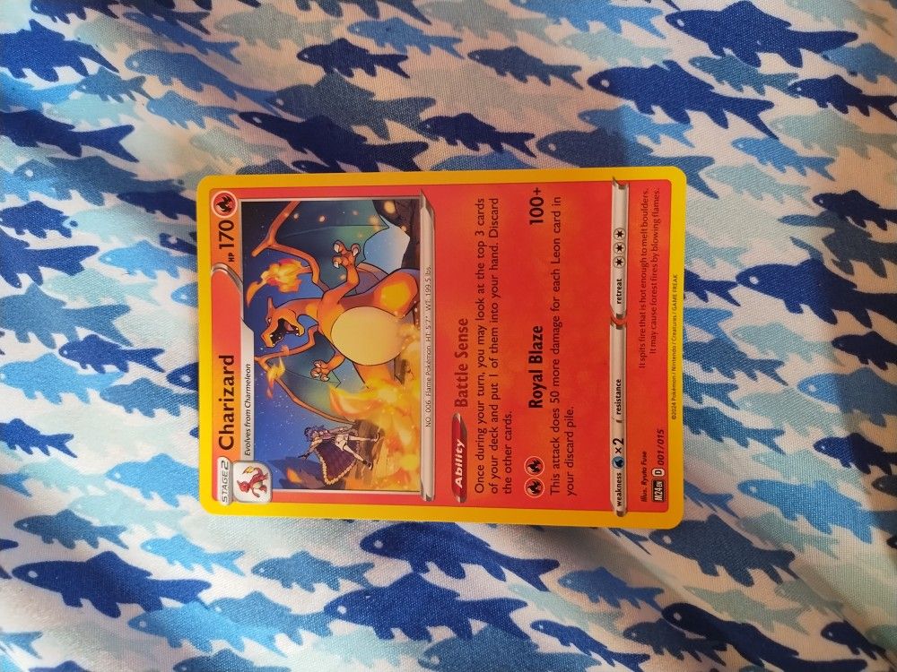Charizard, Stage 2, 001/015, McDonald's