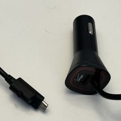 Verizon Vehicle Charger w/ Micro-USB Connection & LED Light MIC34DUALVPC-F.  2 Available