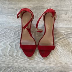 Madden Girl Red Heels 