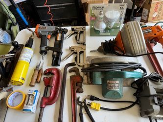 Mixed Tool Lot – Hand & Power Tools