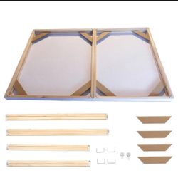 2 DIY Wood Canvas Frame 