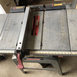 Craftsman 10 Inch Table Saw