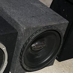 ($50 firm ) Jensen 12 in a sub box NO AMP