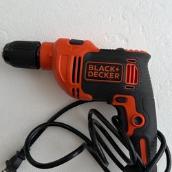 🔥 BLACK+DECKER Hammer Drill, 6.5-Amp, 1/2-Inch (BEHD201) LIKE 