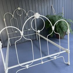 Wrought Iron Antique Bed