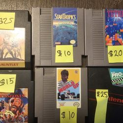 Ninntendo Nes Games