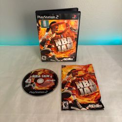 NBA Jam (Sony PlayStation 2, PS2, 2003) CIB Complete W/ Reg Card Tested Working
