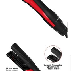 Revlon One-Step Air Straight

- Dry and straighten in one step: Unique vent design evenly distributes concentrated airflow