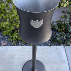 Dom Perignon Champagne Ice Bucket and Stand