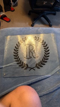 Baseball custom made “R” design