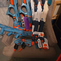 Nerf Guns Lot 
