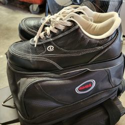 Complete Bowling Kit

14lb Storm Mix Ball, Dexter Turbo II Shoes
Mens 9W & CAL Roller Bag