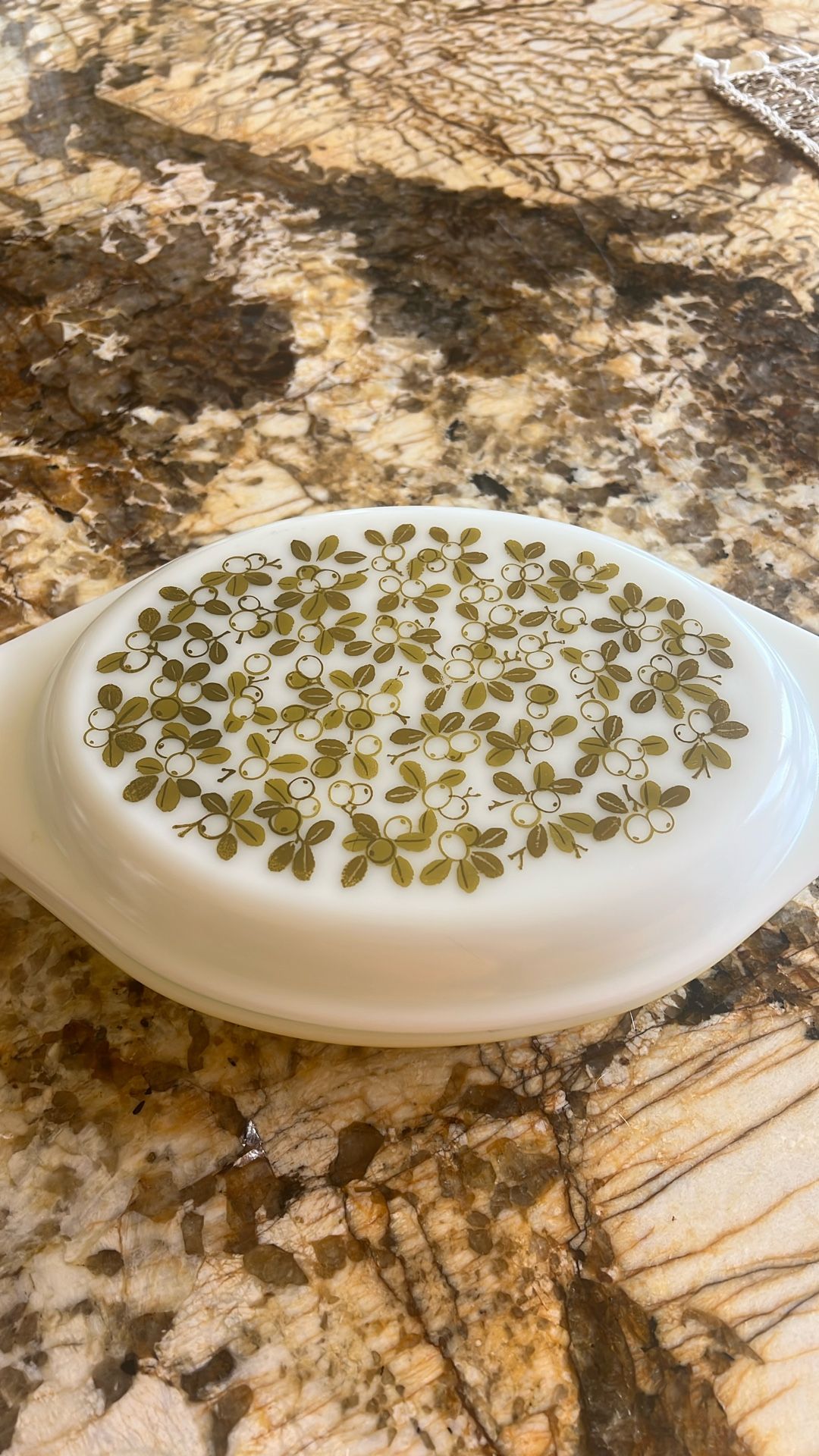 Vintage Divided Pyrex Dish