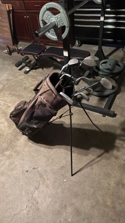 Golf Stand Bag with Club Set