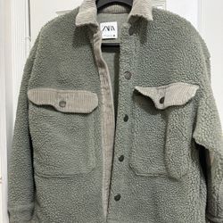ZARA Women’s Coat Loose Fit Size XS