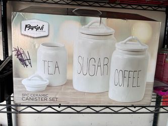 Parini 3-Piece Ceramic Canister Set