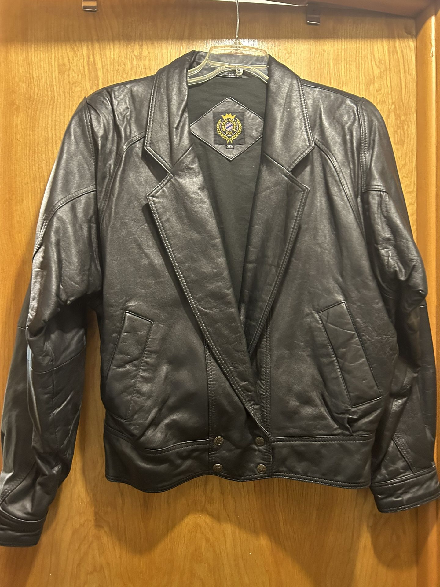Micheal Michelle USA Genuine Leather Jacket