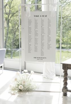 Stand For Sign In White