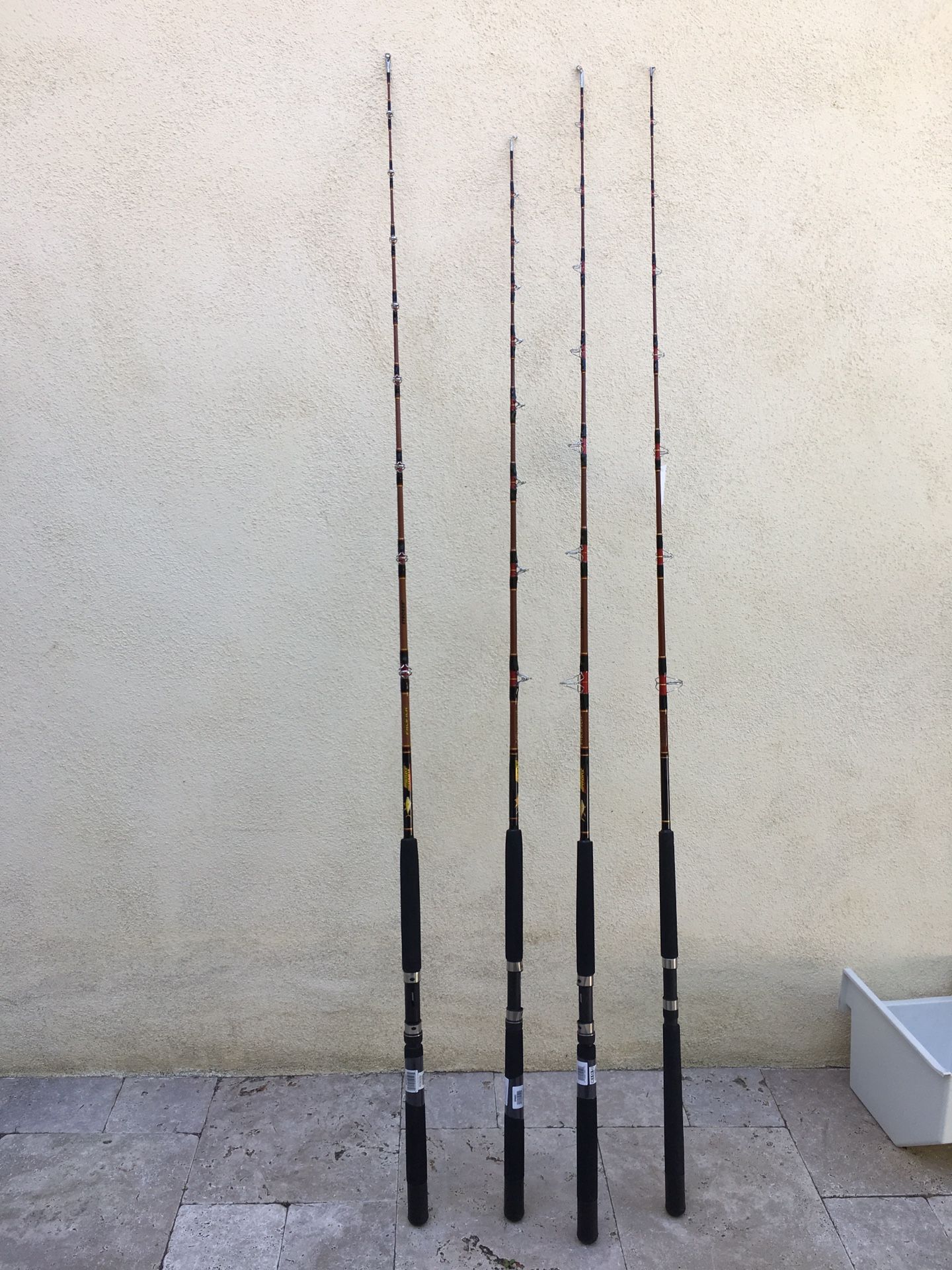 Sabre Pacifica Fishing Rod Pole Yellowtail Tuna Bonito Bass Baracuda Rockfish 15-40 to 20-50 line 7’