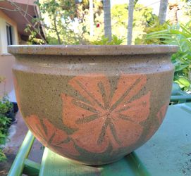 Ceramic Large  Planter with Drainage super sized