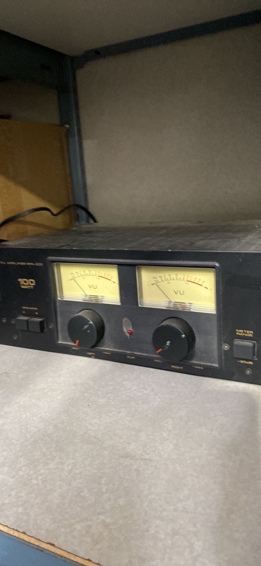 Radio Shack MPA-200 100 Watt Stereo Power Amplifier