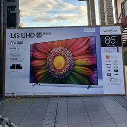 LG 86” UR8000 4K SMART TV