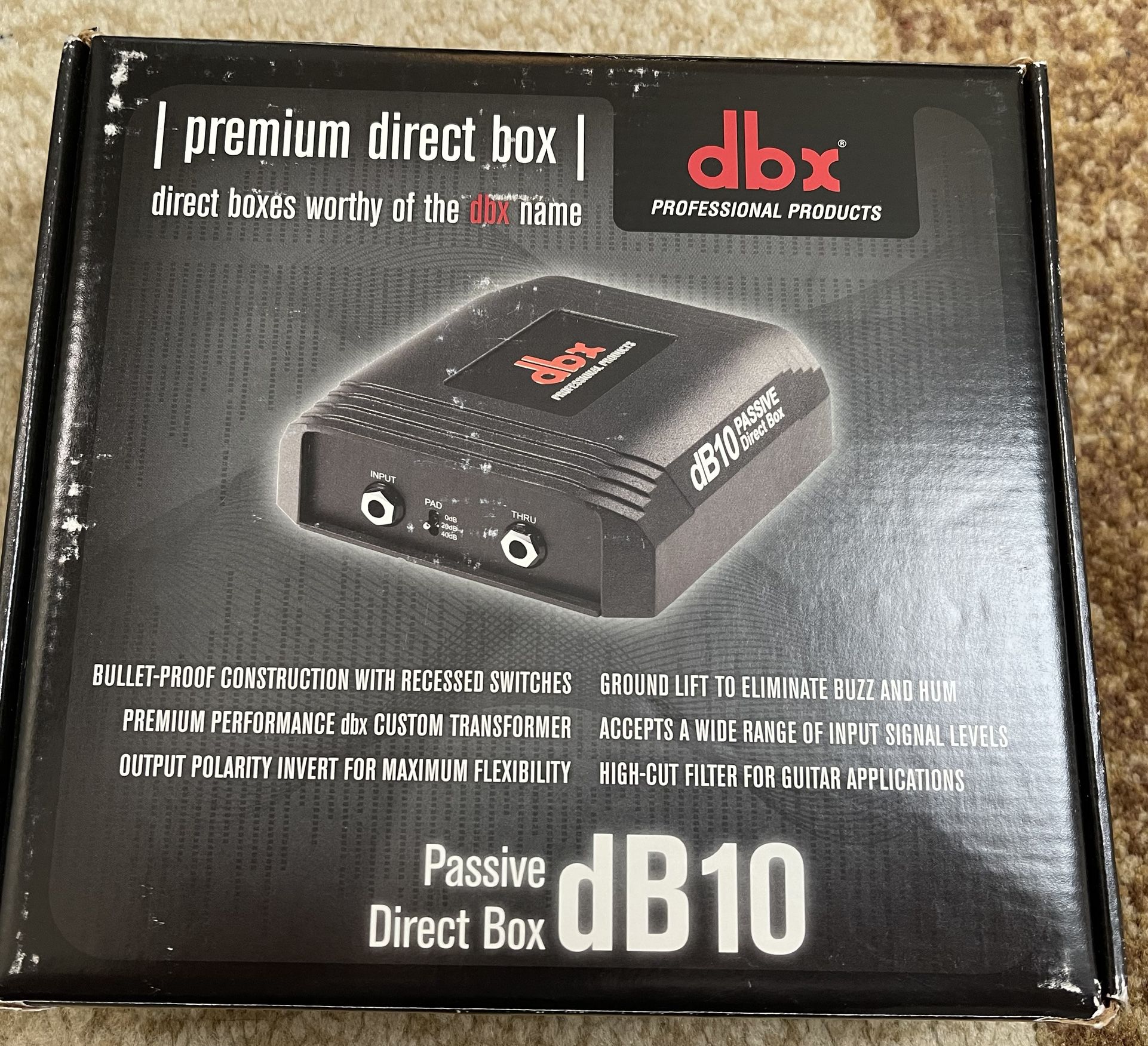 Dbx Passive Direct Box