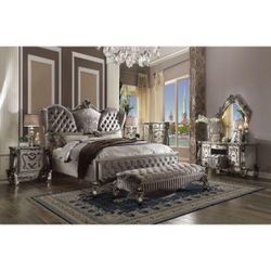 The Bedroom Of Your Dreams Versailles In Silver By The Piece