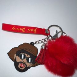 Bad Bunny Keychain 