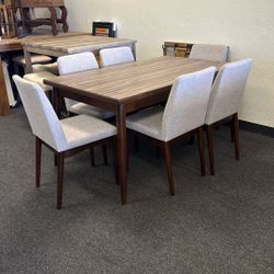 Dining Set Mid Century Modern Dining Set 