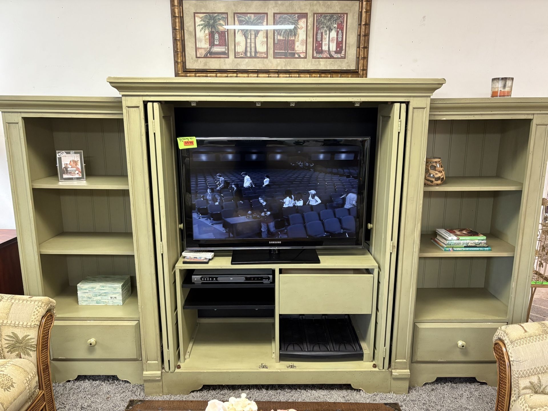 “Painter’s Shed” Broyhill 3pc Armoire $99.99