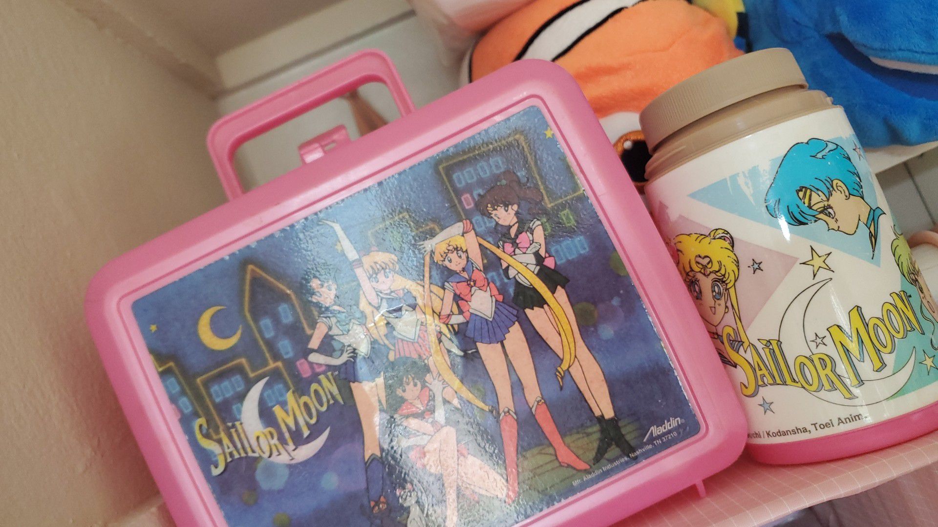 Sailor Moon Vintage 90s Lunch Box Set