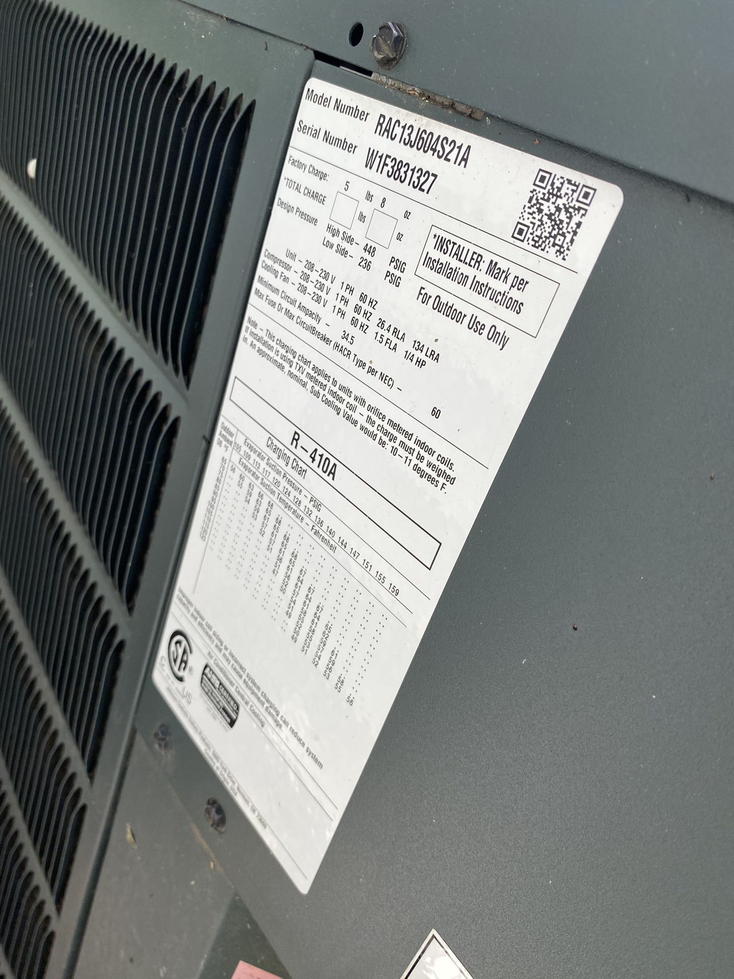 Ac Unit $500