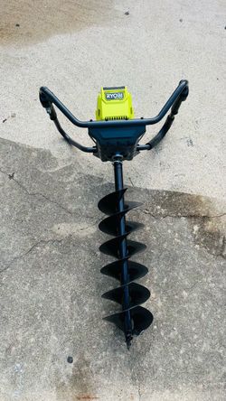 Ryobi 40 Volt Hp Brushless 8” Earth Auger🛑No Battery/No Bateria