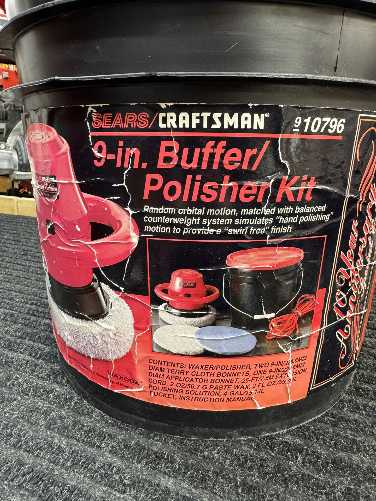9 Inch Buffer/Polisher Kit