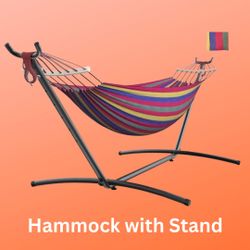 Brand New, Portable Hammock with Stand
