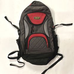 DXLSD Red & Gray Backpacks With Multiple Pockets