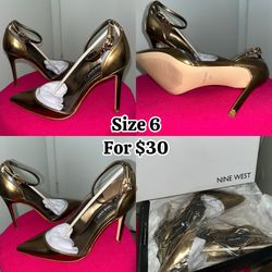 Nine West size 6 (New heels)