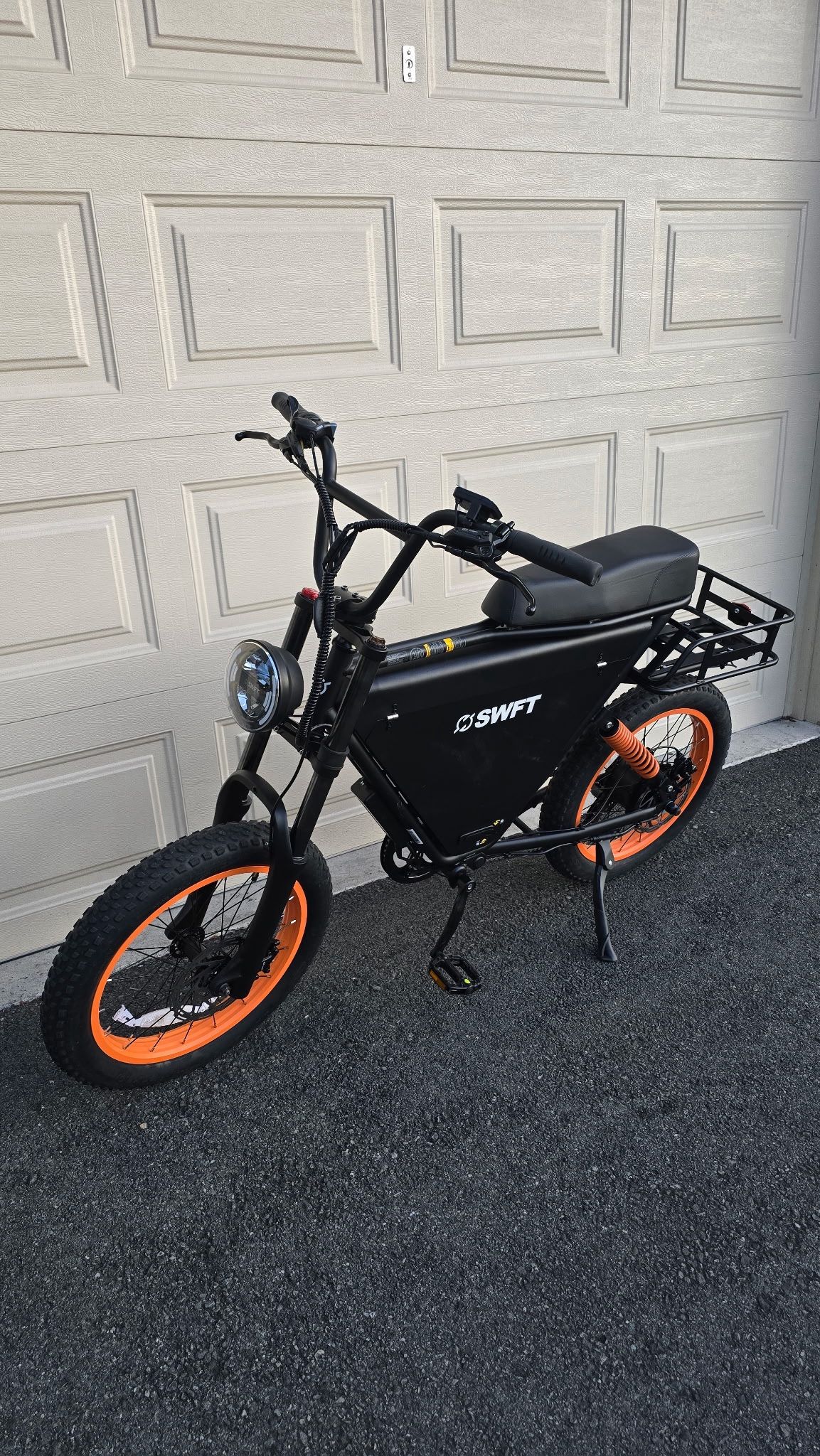 SWFT ZIP-S Ebike- 100 Mile Range 750W Motor, Full Suspension, 20MPH Dual Battery