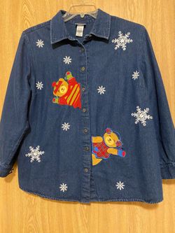 Christmas jacket.   FASHION  BUG.