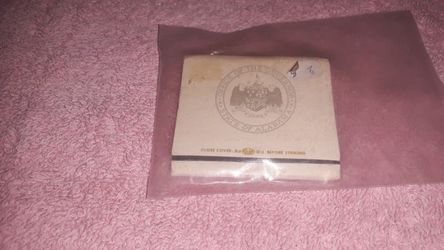 Vintage George Wallace Governor Matches