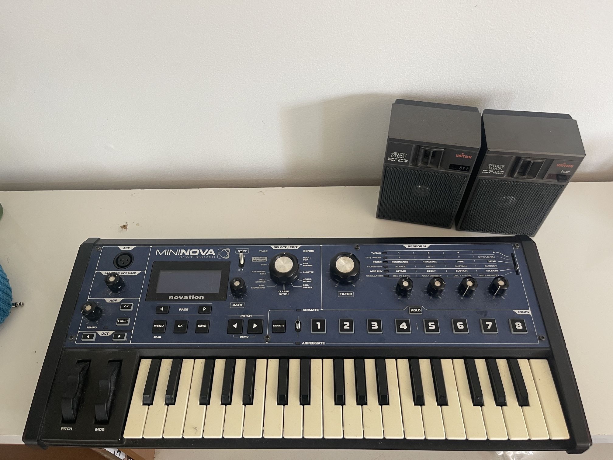 Novation Mininova Synth, Vocoder, & Midi Controller