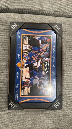 Signature board Knicks champions  2026  Frame