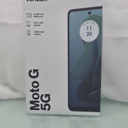 Verizon Motorola Moto G 5G 2024 128GB 4GB RAM Prepaid Smartphone Sage Green NEW