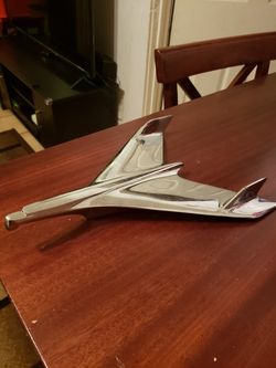 1956 Danchuk Chevy Hood Bird 80$ Chrome Die Cast
